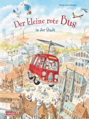 cover image of Der kleine rote Bus--In der Stadt